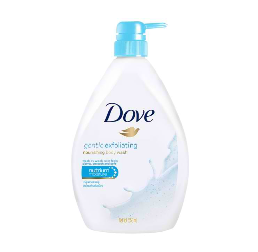 Dove Body Wash Gentle Exfoliating 550ML