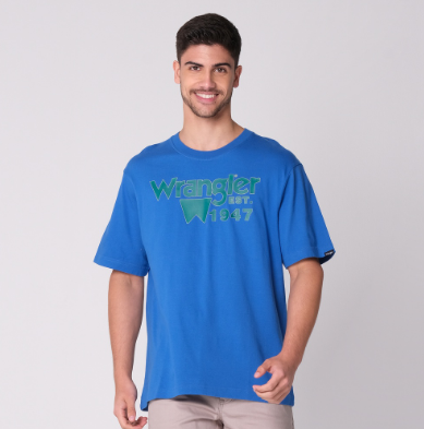 Wrangler Men's Statement Round Neck T-Shirt