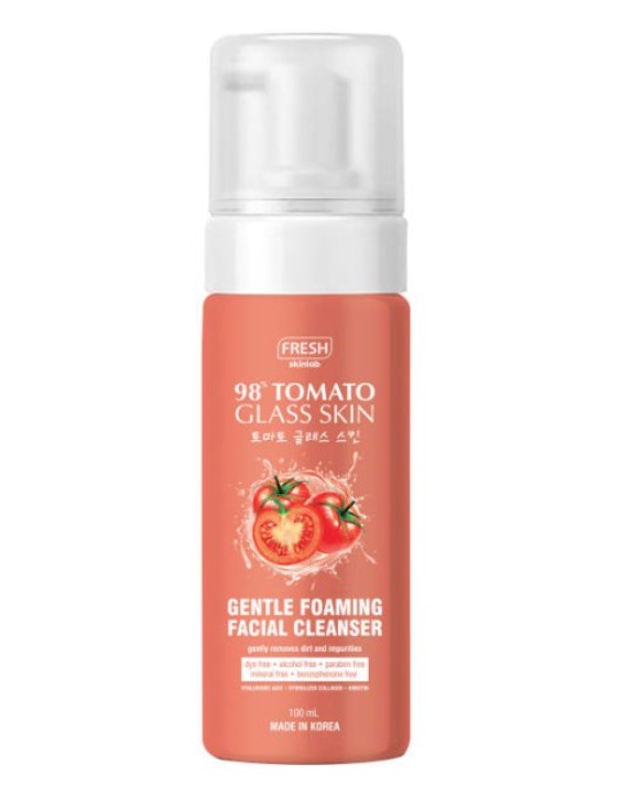 Fresh Tomato Glass Skin Gentle Foaming Facial Cleanser 100ml