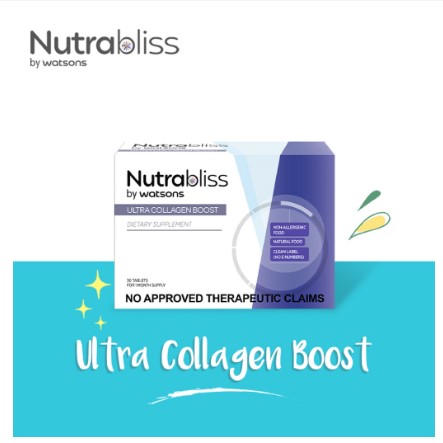 Nutrabliss Ultra Collagen Boost 1 Tablet Sold per Tablet