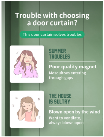 Door Curtain 210*90CM Magnetic Screen Anti-Mosquito Net Fly Insect Screen Mesh Automatic Closing