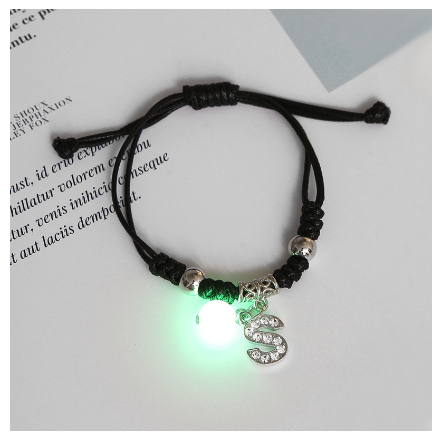 Luminous Couple Bracelet 26 English Letters Crystal Friendship Bracelet Women Men Jewelry Glow in the Dark S