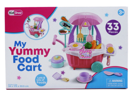 KidShop My Yummy Food Cart Playset