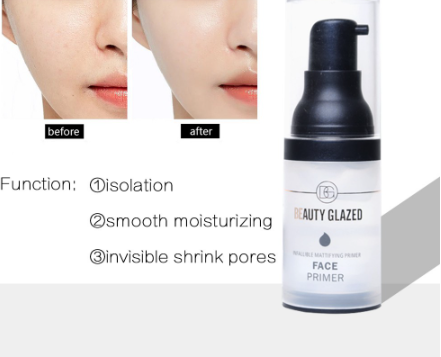 BEAUTY GLAZED Pore Invisible Face Makeup Primer Matte Base