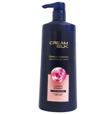 Cream Silk Triple Keratin Rescue Ultimate Straight 600ml