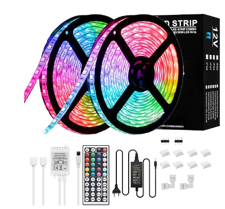 5M 10M 15M 20M 600LEDS LED RGB Strip Light SMD 3528 Flexible Light DC 12V