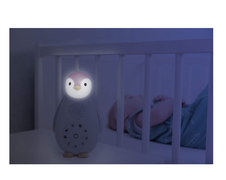 Zazu Zoë the Penguin Pink Sound Machine