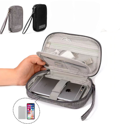 Travel Electronic Accessories Organizer Travelling Essentials Charge Pouch Gadget Cable Storage Bags