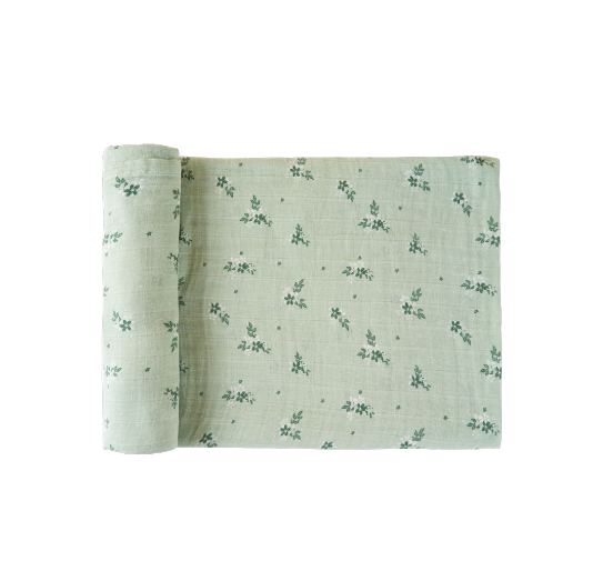 HappyFlute 1Pcs Baby Muslin Swaddle Cotton Summer Baby Blanket 120x110cm S25