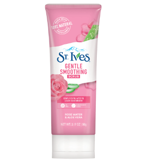 St. Ives Gentle Smoothing Face Scrub Rose and Aloe 90g