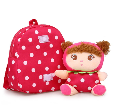 Baby Kids Cartoon Doll Backpacks Kindergarten Bags Child Cute Travel Baby Girls Bag