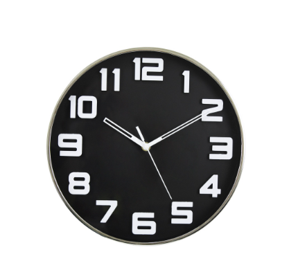 Wall Clock 11“ Inches Easy Read Analog Home, Office, Bedroom