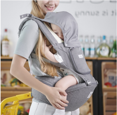 Sunveno Baby Carrier Infant Hip Seat Carrier Newborns Backpack Carrier Baby Travel Activity Gear