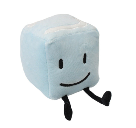 Plush Toy Leafy Firey Flower Block Waterdrop Bubble Plushie Pillow Doll Kids L10