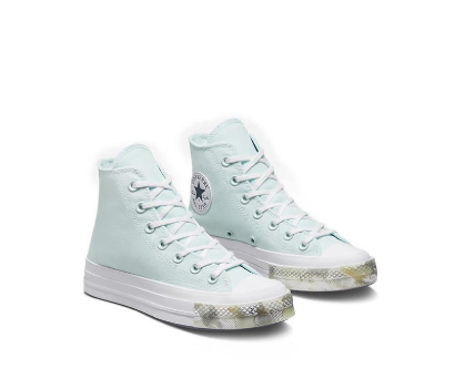 Converse Chuck 70 Marbled Unisex Sneakers - Aqua Mist/Lunar Grey/White