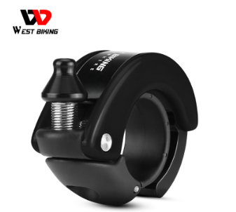 WEST BIKING Bike Bell Hidden Conch Horn Portable Cycling Bell Loud Bell Treble Decibel Long Ending Sound Bike Accessories