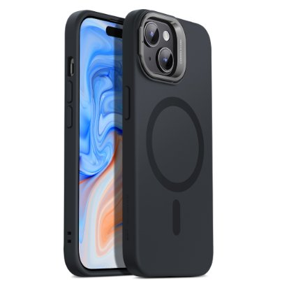 Esr Cloud Soft Case HaloLock, Compatible with iPh 15, Black