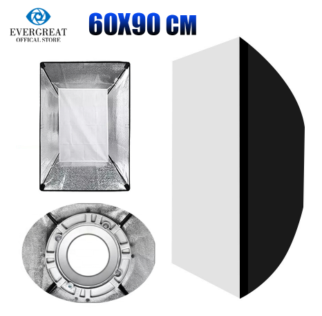 60X90cm Softbox Bowens Mount SSoftbox Photography Continuous Light System Photo Studio Equipment
