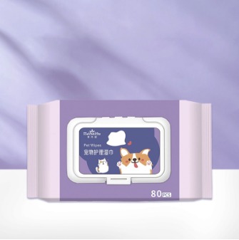 Pet Wipes Dog Cat Cleaning Grooming Wet Tissues