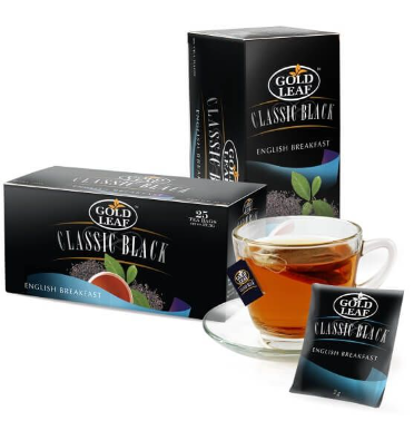 Gold Leaf Green Tea Selections: Lavender Tea 24 Teabags