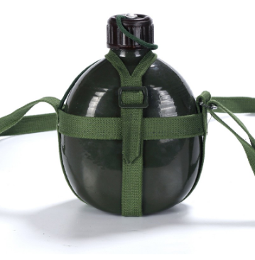 1.5L Army Military Outdoor Camping Trip Cycling Aluminum Water Bottle Canteen whywellvip