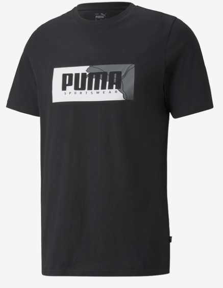 PUMA Box Graphic Men Short Sleeve Tee