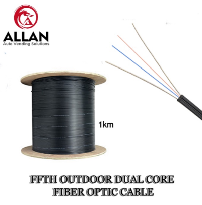 Allan FFTH Outdoor Dual Core Optic Cable 1km
