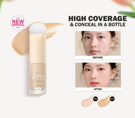 [NEW] barenbliss BNB Bloomatte Stay Confident 2-in-1 Foundation