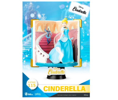 Disney Princess Beast Kingdom D-Stage 115 Story Book Series: Cinderella Figure
