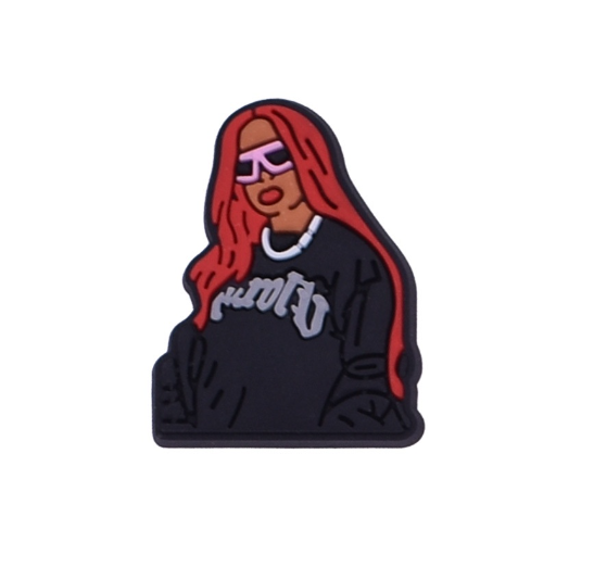 Cute Bear Cat Jibits for Croc Rainbow Jibbits Charm Mermaid Shoe Charms Pins Karol G Singer Jibitz Crocks for Girls Shoes Accessories S18