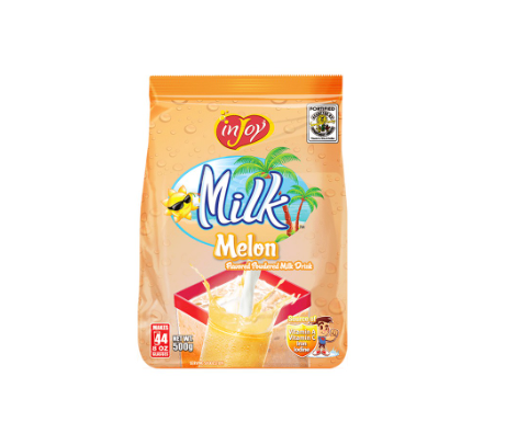 InJoy Melon Milk Palamig Juice  Instant Powdered Milk Drink 500g