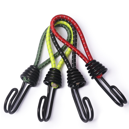 Outdoor Elastic Elastic Elastic Rope Buckle Tent Accessories Bold Camping Canopy Fixed Ground Nail Bundled Hook Draw Rope