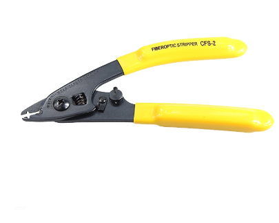 CFS-2 Fiber Stripper Two-port Fiber Optic Tool Wire Stripper for FTTH Tools Stripping Plier