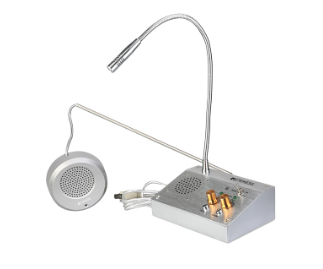 Retekess TW103 2W Dual Way Window Counter Intercom Counter Interphone System for Bank Office Store