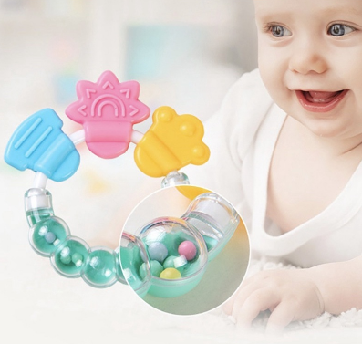 Samarah Baby Rattles Toy Silicon Teether