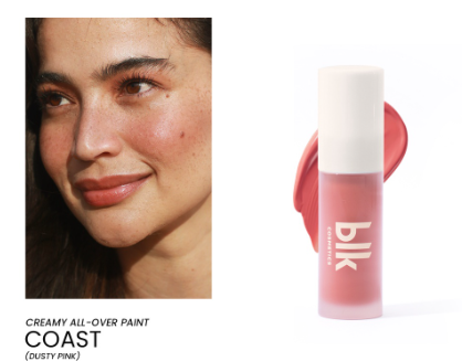 blk cosmetics fresh creamy all over paint coast