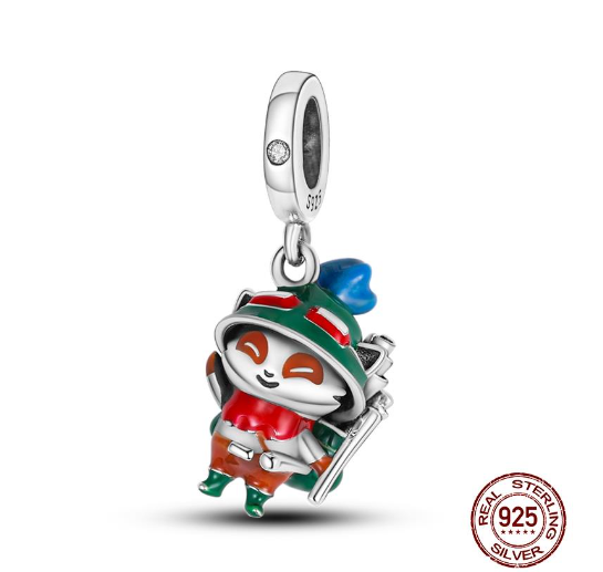 925 Silver Boy Girl Pendant Little Prince Charm Fit Original Pandora Charms Bracelet Beads Fine Jewelry Gift d10