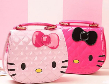 Hello Kitty Cute Sling Bag Waterproof Fashion Blush Quilted Bag