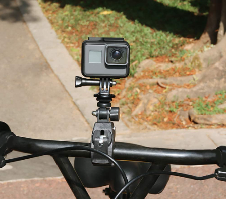 Gopro Handlebar Holder for Bike Camera Handlebar Mount Clamp Holder for Bicycle