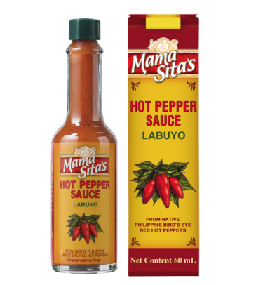 Mama Sita's Pure Labuyo (Hot Pepper Sauce) 60ml