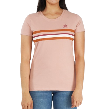 Stylistic Mr. Lee Ladies Basic Tees Round Neck for Women Trendy Fashion Regular Fit 144631-U (Pink)
