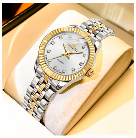 CHENXI luxury watch for woman water proof sale original pawnable korean style new fashion stainless steel diamond luminous Watch WHITE