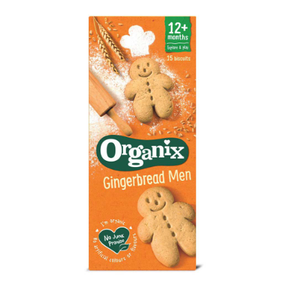 Organix Gingerbread Men Biscuits 135g