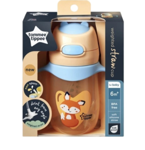 Tommee Tippee Weighted Straw 2 Handle Cup (240 ml) – Fox