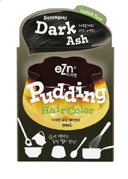 EZN Pudding Hair Color Serengeti Dark Ash 70ML