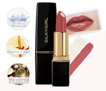 SilkyGirl Moisture Balm Lipcolor Peach