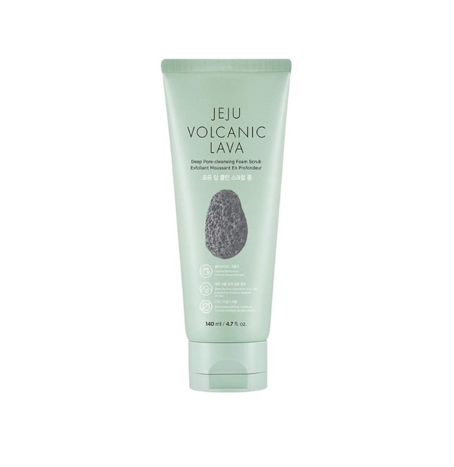 Jeju Volcanic Lava Deep Pore Cleansing Foam Scrub