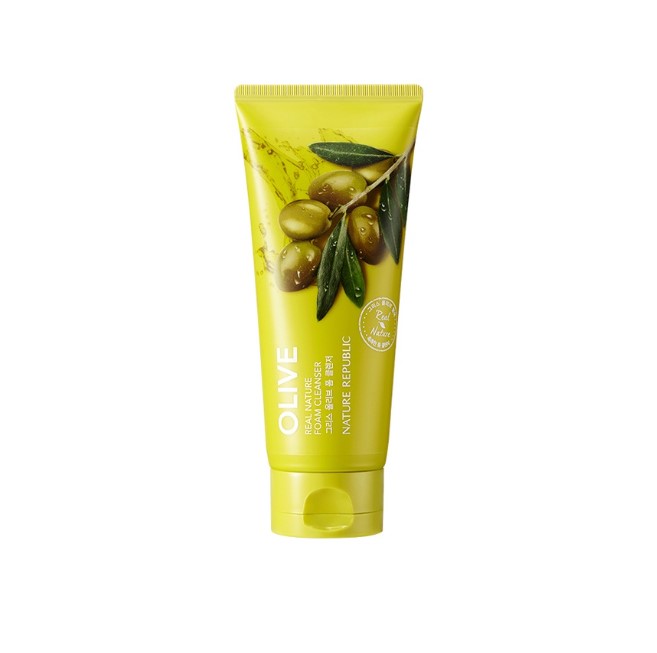 Nature Republic Real Nature Olive Foam Cleanser