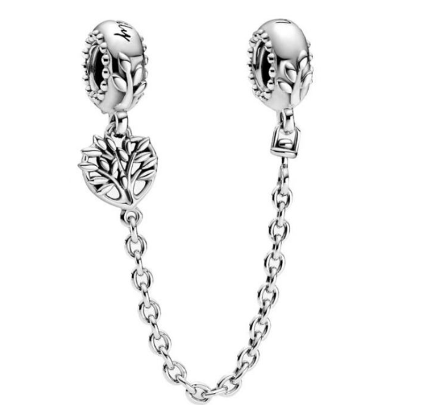 2023 New 925 Silver Pandora Charms Heart Love Family Bracelet Pendant Charm Jewelry S22