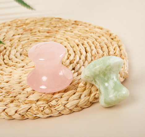 1Pc Jade Mushroom Facial Massager Gua Sha Tool Natural Gouache Scraper